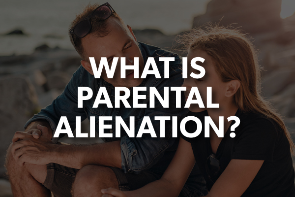 Parents talking with the words, "what is parental alienation?"